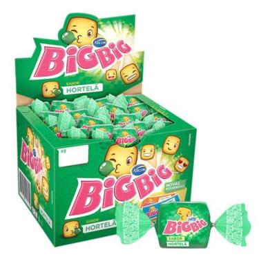Imagem de Chiclete Big Big Hortelã 350g - Arcor
