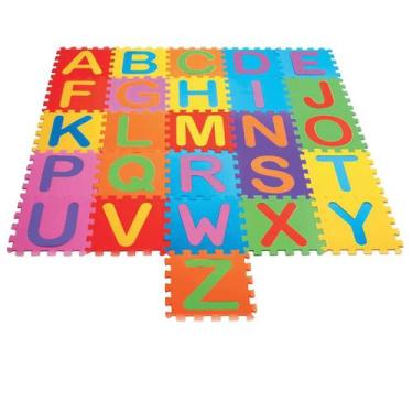 Imagem de Tapete Infantil De E.V.A Letras Do Alfabeto 26 Placas - RDJ - RDJ  Bri