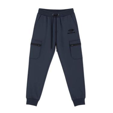 Imagem de Calça Infantil Mormaii 25042 Interlock Cinza Escuro, Cinza escuro, 06