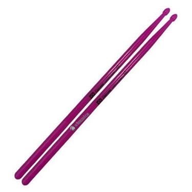 Imagem de Baqueta de Fibra para Bateria Liverpool - Modelo Roxo Neon Fluorescent