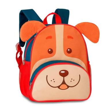 Imagem de Mochila de Costas Infantil - Clio Pets - Cachorro Vermelho - Clio Styl