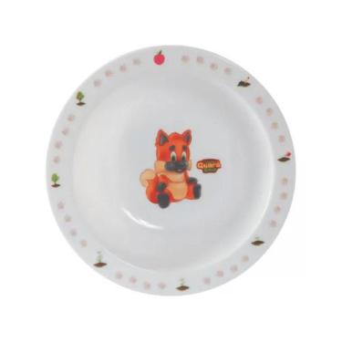 Imagem de Prato Infantil 16cm Turminha guara baby - SEMAAN, Lobo Guara