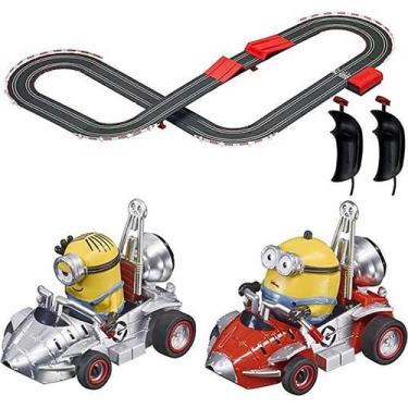 Imagem de Autorama Pista Elétrica Minions Racing Kart 4,2 Mt Carrera