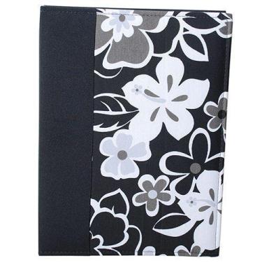 Imagem de ALBUM 450 FOTOS 10x15 PRETO FLORAL REC 600/13 - RECORDARI