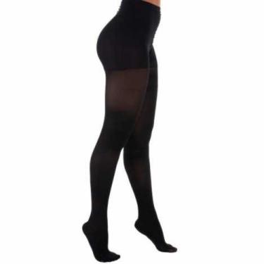 Imagem de Meia Calça Compressiva 20-30 Ultraline Preta PF 4000 Venosan, P, Preto