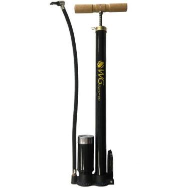 Imagem de Bomba de ar bicicleta WG Sports 35 mm x 500 mm c/ manômetro