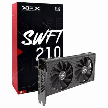 Imagem de Placa de Vídeo Speedster Swift210 8GB Radeon RX7600 GDDR6 com Arquitetura RDNA 3 para G...