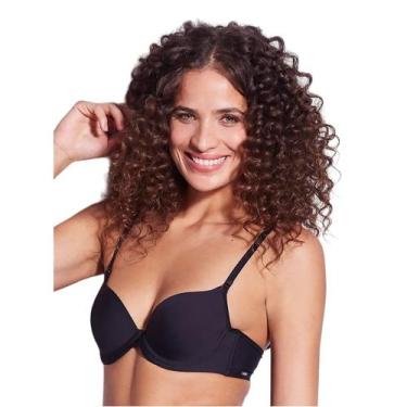 Imagem de Sutiã Feminino Hope Meia Taça Microfibra Preto - 002481 - Lupo, 46