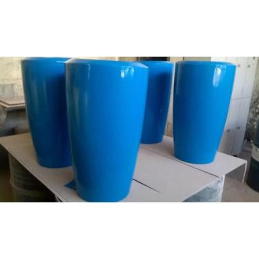 Imagem de Vaso decorativo em fibra de vidro Magia Flor G - JA FiberGlass