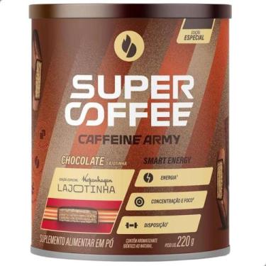 Imagem de Café Super Coffee 3.0 Classic Size 220g Caffeine Army, Chocolate Lajot