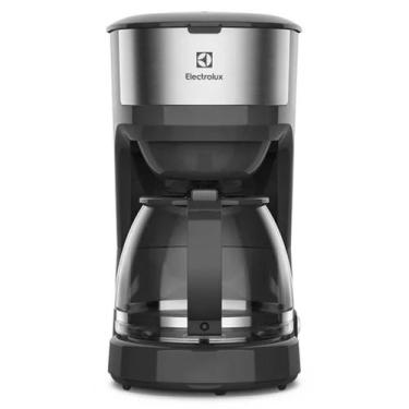 Imagem de Cafeteira elétrica electrolux 30 xícaras efficient 127v cor inox preta