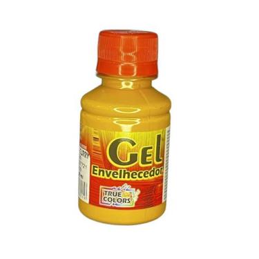 Imagem de Gel envelhecedor 100 ml base dágua - true colors cor:amarelo-curry, AM