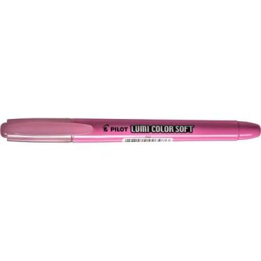 Imagem de Caneta Marca Texto Lumicolor SOFT Rosa Pastel CX.C/12 - Pilot