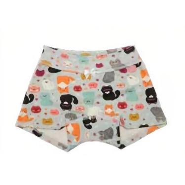 Imagem de Calcinha Boxer Cotton Infantil Upman Upkiddy 100% Algodão Cor:felpudos