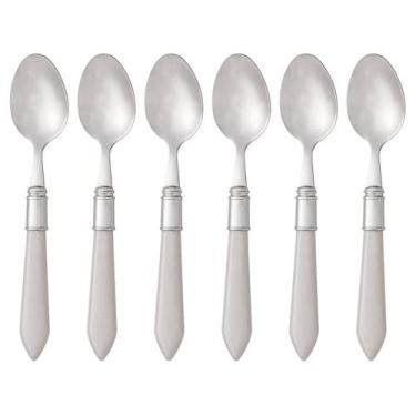 Imagem de Jogo de Colher de Inox Lyor Mother Pearl 6 Peças, Inox