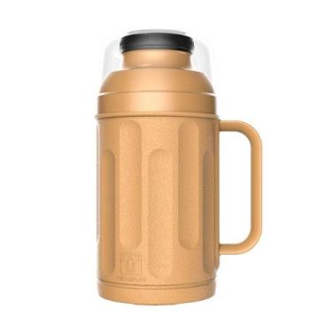 Imagem de Garrafa Térmica Termolar Personal Rosca 500mL Amarela