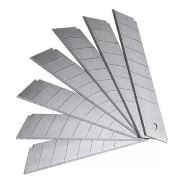 Imagem de Lamina para Estilete 18mm com 10 peças MTX - 7933159