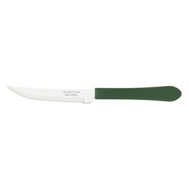 Imagem de Kit 60x Faca para Churrasco Tramontina Leme com Lâmina Aço Inox e Cabo