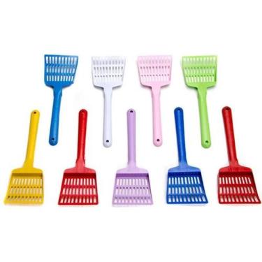 Imagem de Pá Higiênica Para Catar Cocô Pet Areia De Gato Pvc Animal - GGN Utilid