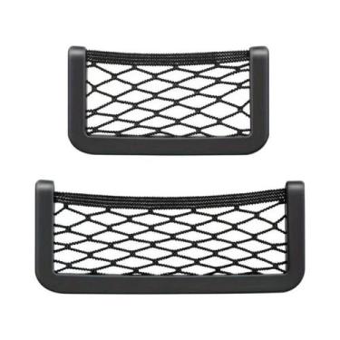 Imagem de Conjunto De 2 Bolsas De Armazenamento Em Malha Para Carro, Criativas, 