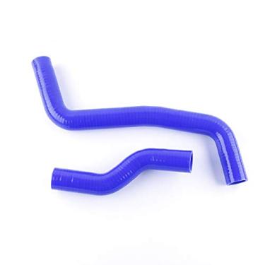 Imagem de LUXERAD Kit de tubos de radiador de silicone com desempenho de 3 camadas 4,5 mm para Toyota Corolla Levin AE111 AE101G 4A-GE 20V (azul)