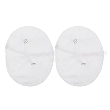 Imagem de 1 Par Almofadas De Suor Nas Axilas Almofadas De Suor Hiperidrose Almofadas De Transpiração Protetores De Axila Vestir Garota Secagem Rápida Branco Limpar Almofada De Proteção