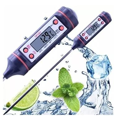 Imagem de Termômetro Culinário Digital Espeto Alimento Cozinha