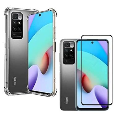 Imagem de Kit Para Celular Xiaomi Redmi 10 e Redmi 10 Prime Capa Película de Vidro 3D 5D 9D Compatível + Kit De Instalação