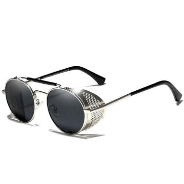 Imagem de Óculos de Sol Masculino Steampunk Kingseven Proteção com UV400 Polarizados 