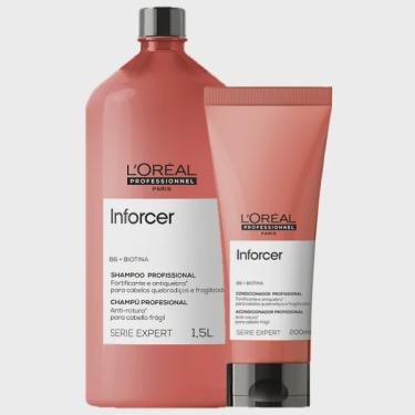 Imagem de LOreal Professionnel Inforcer Serie Expert Shampoo 1500ml e Condicionador 200ml