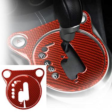 Imagem de FINMOKAL 2X Tampa Do Painel Da Caixa De Mudança De Marchas Interior Fibra De Carbono Apto Para Nissan 370Z 2009-2020 Preto, Fibra De Carbono