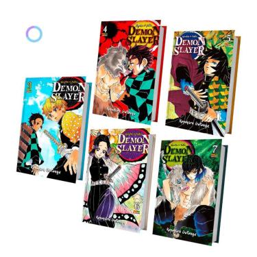 Imagem de Demon Slayer, Kimetsu No Yaiba | Mangá Volume 3 Ao 7 - KIT