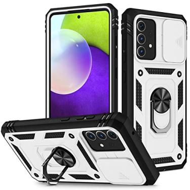 Imagem de Capa de suporte para Samsung Galaxy A52S A52 A 52S 5G A53 A33 A 52 A51 S22 Ultra Plus S21 FE A12 S20 A13 A32 A22, branco e preto, para A32 5G SM, A326