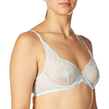 Imagem de Natori Sutiã feminino com aro sem forro Eclipse, Céu aquático/Rosa mogno, 32DDD