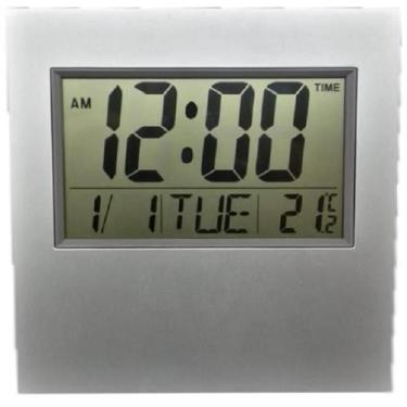 Imagem de Rélogio Digital Com Termometro E Calendario Parede - Concise Fashion S