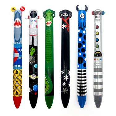 Imagem de Duas vezes as Nice Canetas com 2 cores - Metálicas - Conjunto com 6