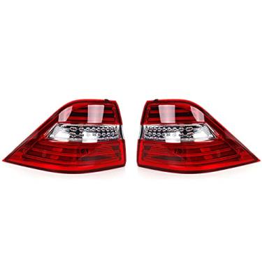 Imagem de JESYMBX Para Mercedes-Benz W166 para ML300 ML350 ML400 2012 -2015 Luzes traseiras Luz indicadora de freio traseiro Par externo