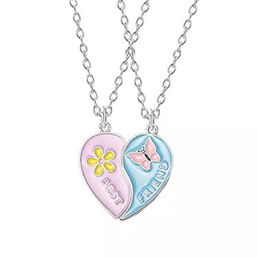 Imagem de CNBPIC Colar Borboleta Pingente Para Sempre Amizade Aniversário Joias Presente