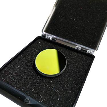 Imagem de MCWlaser Diâmetro do espelho reflexivo revestido a ouro K9: 20 mm Thk: 3 mm para cortador de gravação a laser CO2 10,6 um 30 W 40 W 50 W