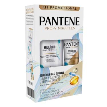 Imagem de Shampoo Pantene Pro-V Miracles Equilíbrio 300ml + Condicionador 150ml