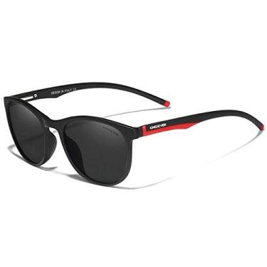 Imagem de Óculos de Sol Masculino Kingseven Square Casual com Proteção Polarizados UV400 9007T (C4)
