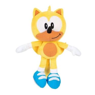 Boneco Pelucia Sonic Tails 50cm Unissex Antialergico Raposa