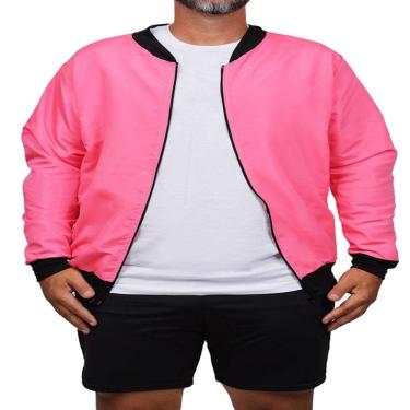 Imagem de Corta Vento Básico Sem Capuz Amanda Block Com Bolsos