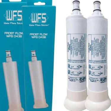 Imagem de Kit 2 Refil Filtro Compatível Purificador Água Consul CPB33 AB CIX07AX Tampa Branca