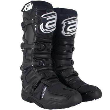 Imagem de Bota Asw Elevate Enduro Preto/Branco