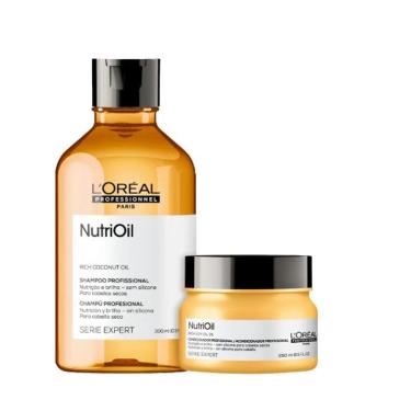 Imagem de Kit L´Oréal NutriOil Shampoo 300ml + Máscara 250g