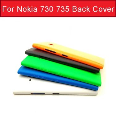 Imagem de Genuine tampa traseira traseira para Nokia  caixa da bateria  sem logotipo  apto para Lumia  730