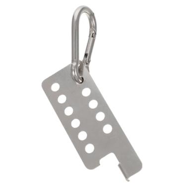 Imagem de Gadpiparty 1 Conjunto Batente De Porta Fechaduras Fechadura Da Porta De Segurança Do Hotel Armário De Armazenamento Abra a Fechadura Da Porta Viagem Doméstico Aço Inoxidável