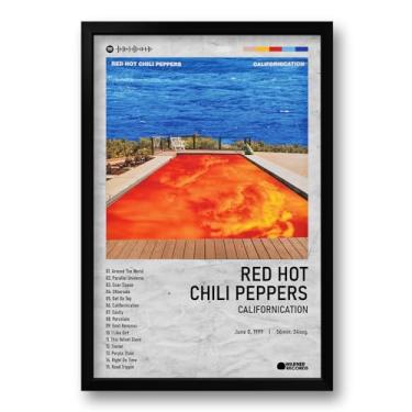 Imagem de Quadro Álbum Spotify Californication - Red Hot Chili Peppers - 40x60cm