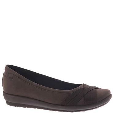 Imagem de Easy Spirit Sapatilha feminina Acasia Slip-On, Marrom, 34